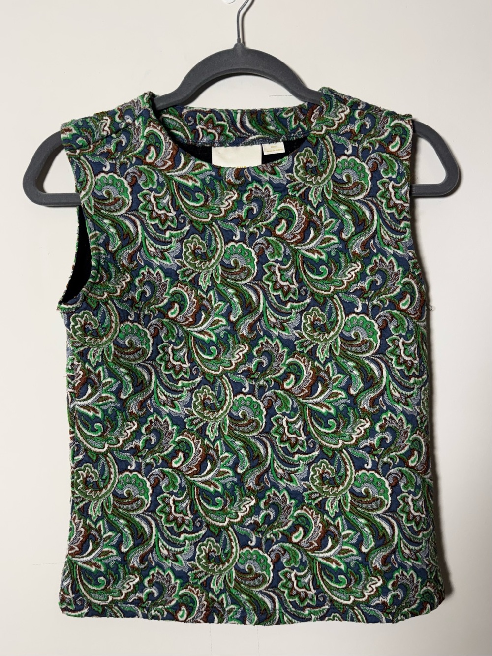 Anthropologie MAEVE Sleeveless Paisley Top